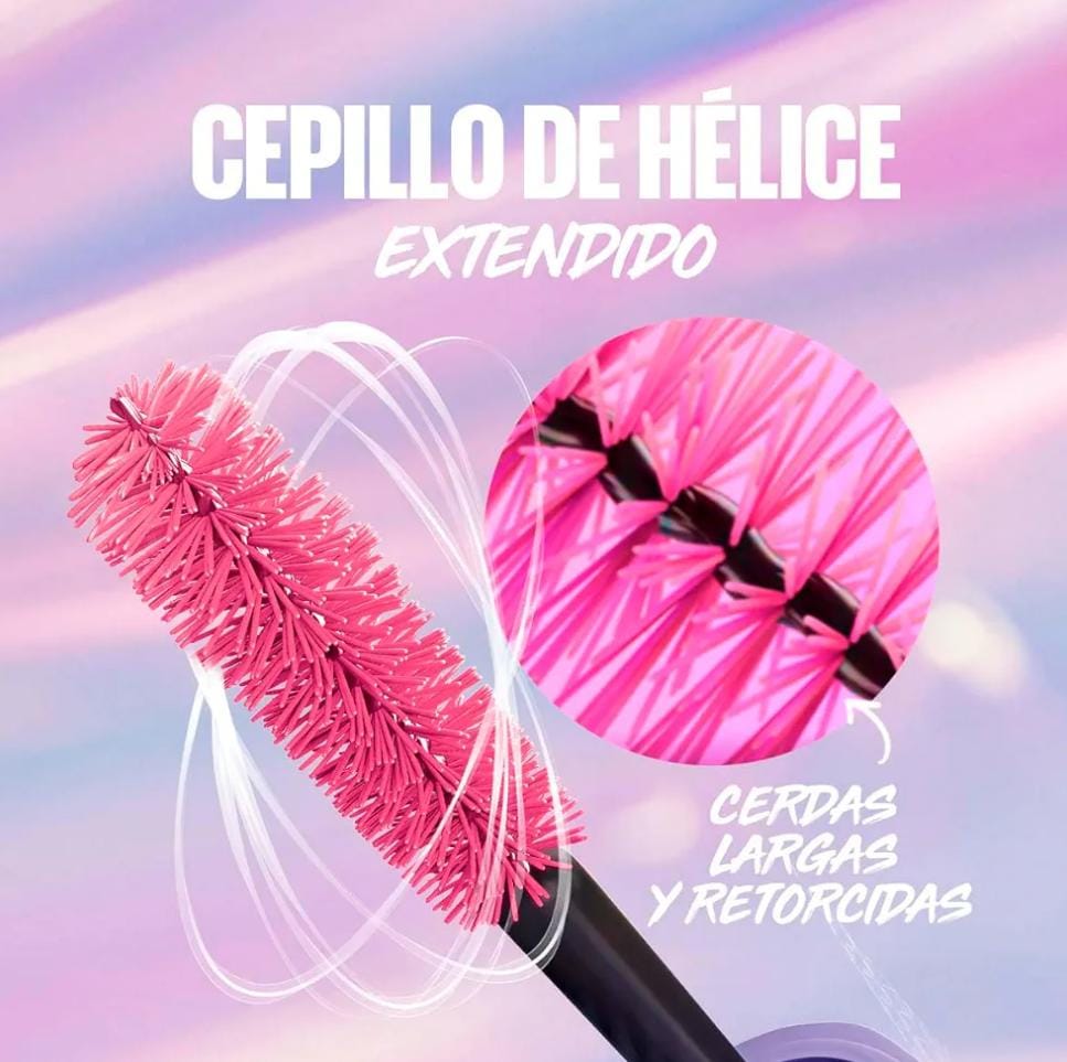 Mascara Efecto Extensiones de Pestañas