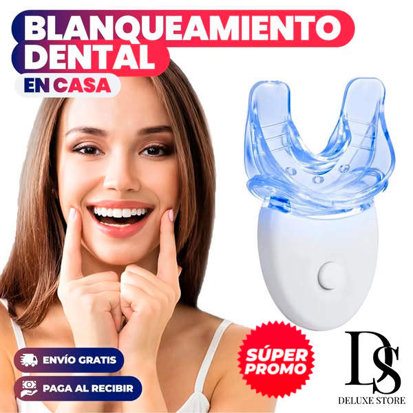 Kit Blanqueador Dental Pro de Rayos UV (Blanqueamiento en Casa)