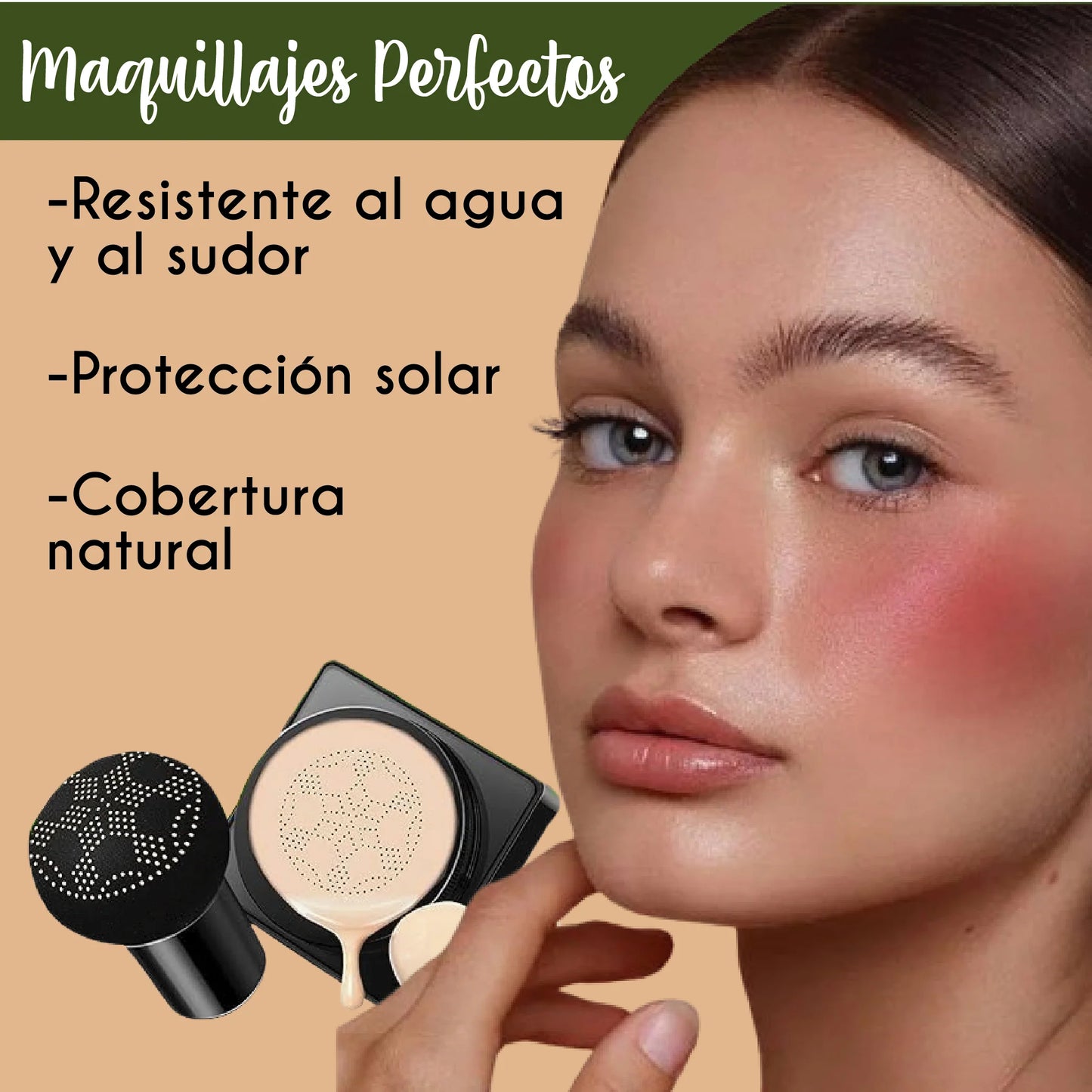 BB Cream Base de Covertura Alta (Se Adapta a todo tipo de Piel)