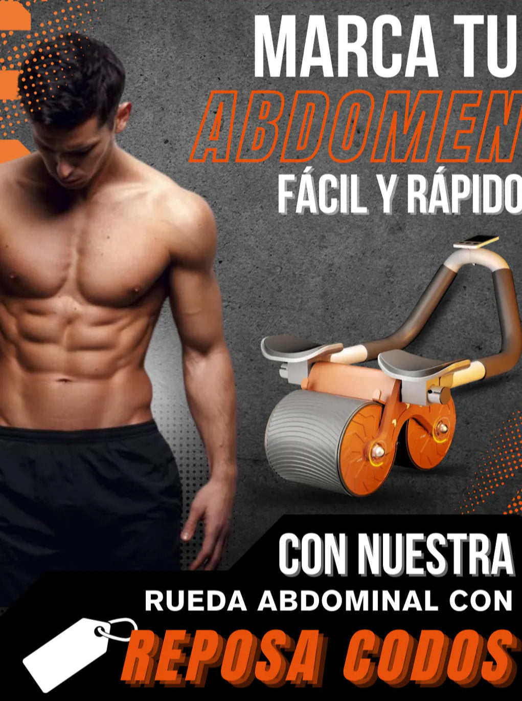 Rodillo Abdominal Pro Quema Grasa
