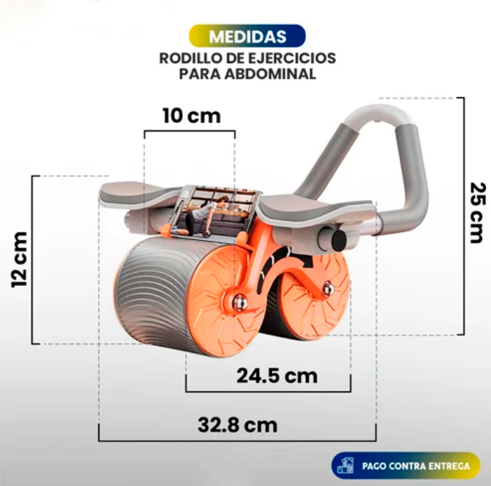 Rodillo Abdominal Pro Quema Grasa