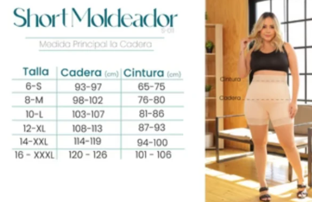 Short Reductor de Abdomen - Transforma tu Silueta en Segundos 🔥