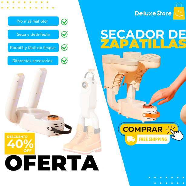 Secador de Zapatos Portátil