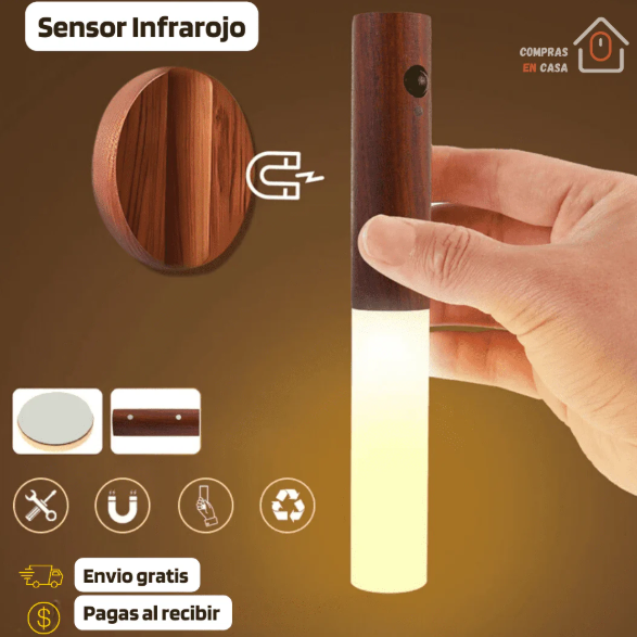Lampara Led con Sensor de Movimiento