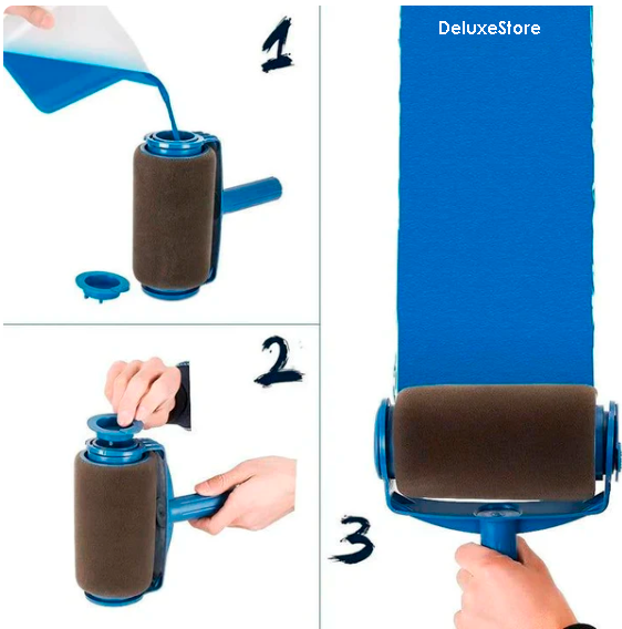 Kit de Rodillos para Pintura (Anti Salpicaduras)
