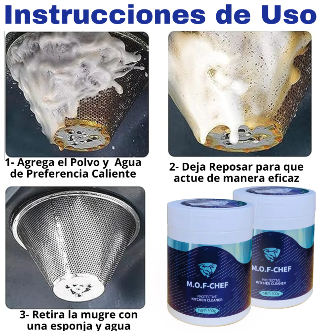 Polvo Arranca Grasa UltraPotente (MOF CHEF)