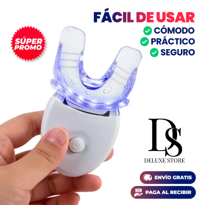 Kit Blanqueador Dental Pro de Rayos UV (Blanqueamiento en Casa)