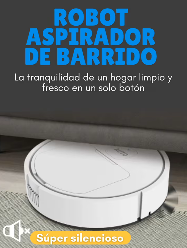 Robot Limpiador Inteligente 2 en 1
