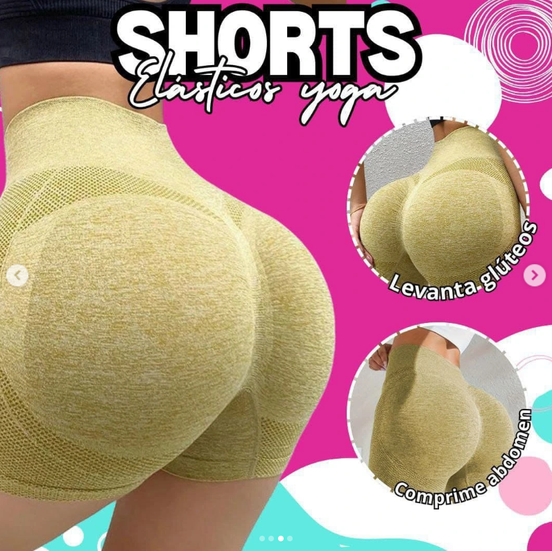 Short Yoga Levanta Glúteos
