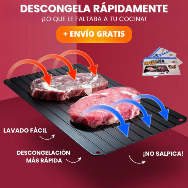 Defrost Express Bandeja de Descongelación Rápida
