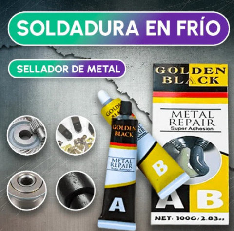 SellaTodo PEGAMENTO PROFESIONAL A/B. (Compra hoy y recibe gratis Pintura especial para óxido)