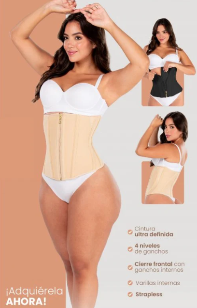 Faja Cinturilla Ultra Extrema Reloj de Arena⏳