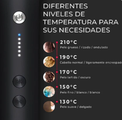 Cepillo Alisador Profesional 2 en 1