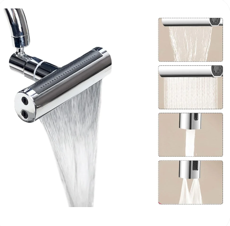 GRIFO UNIVERSAL MULTIFUNCIONAL - AHORRADOR DE AGUA