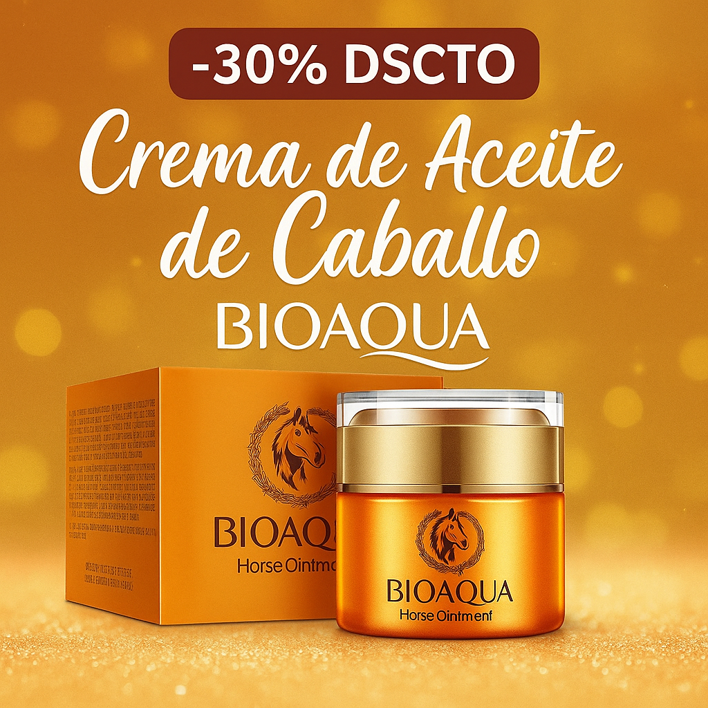Bioaqua Esencia de Caballo: Regeneración Visible y Nutrición Profunda