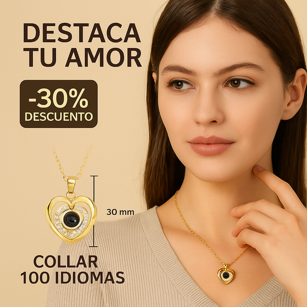 Collar de Amor en 100 Idiomas
