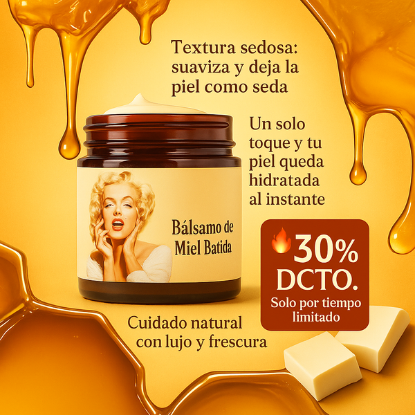 Bálsamo Nutritivo de Miel y Sebo