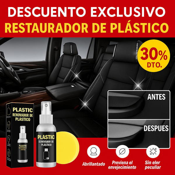 Renovador de Plásticos para Autos
