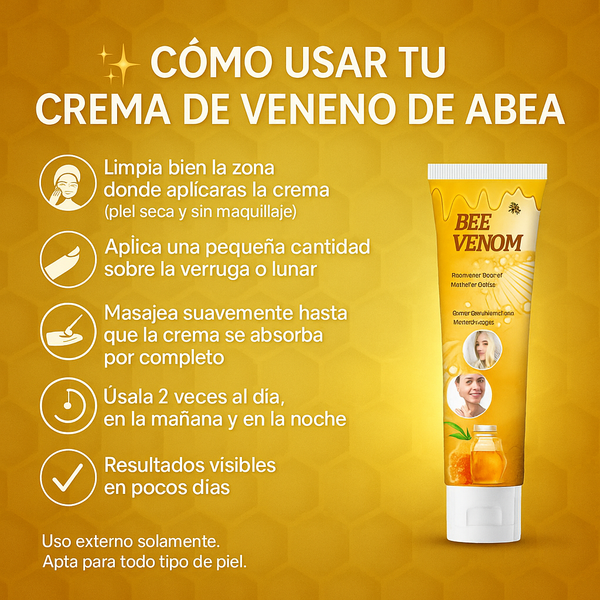 Crema Mágica para Verrugas