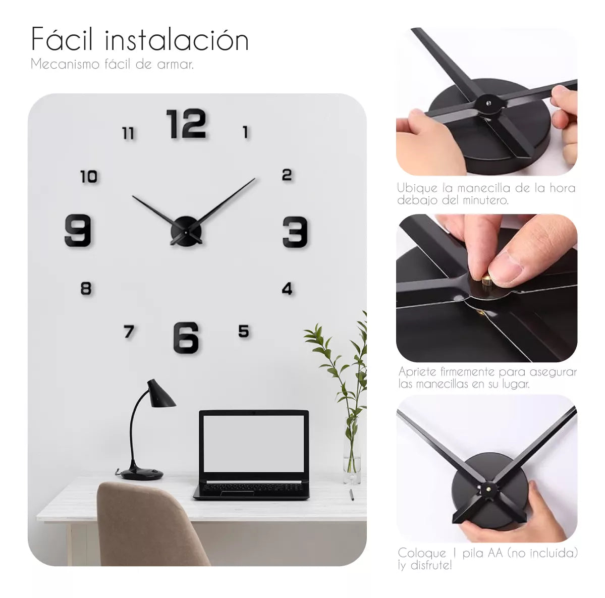 Reloj de Pared en 3D