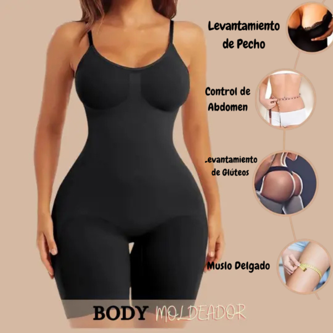 Body Faja Moldeadora (Alta Compresión 360°) + Obsequio 😍 "Mascara para Pestañas🥰 OFERTA solo este Mes
