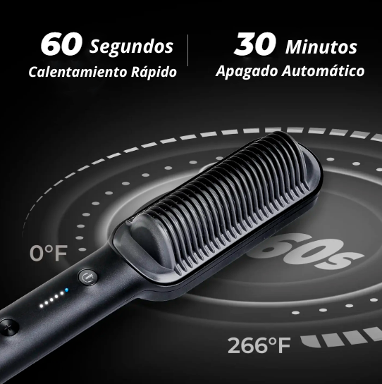 Cepillo Alisador Profesional 2 en 1