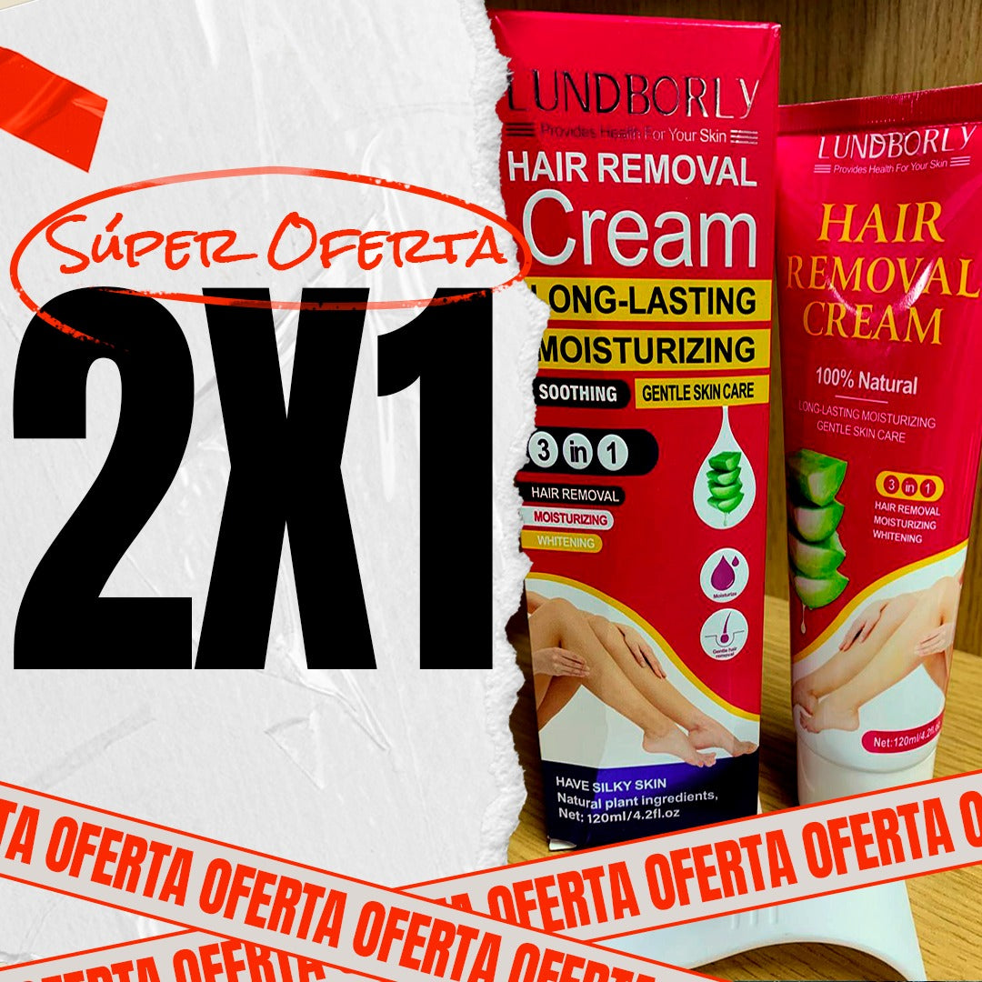 2x1 Crema Depilatoria Corporal + Regalo Sorpresa😍 OFERTA HOY