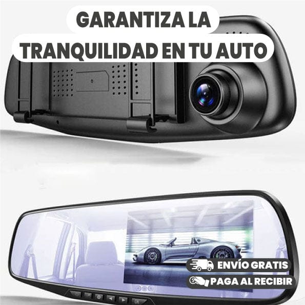 Espejo Retrovisor Doble Cámara