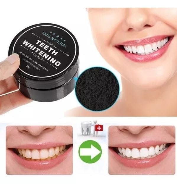 Blanqueador Dental Miracle Teeth Carbón Activado