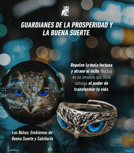 Anillo de Buho Ajustable