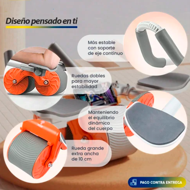 Rodillo Abdominal Pro Quema Grasa