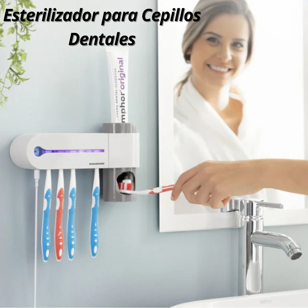 Esterilizador y Soporte para Cepillos Dentales
