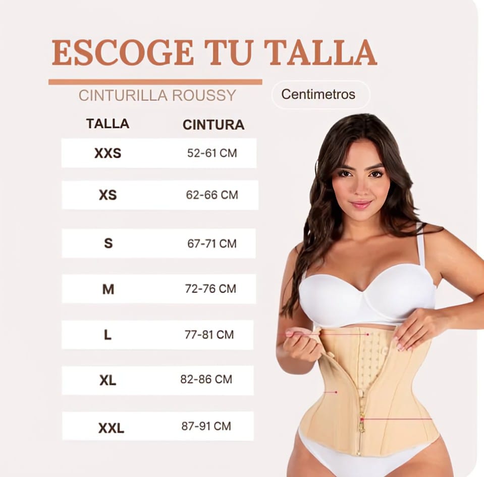 Faja Cinturilla Ultra Extrema Reloj de Arena⏳