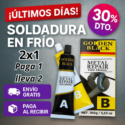 SellaTodo PEGAMENTO PROFESIONAL A/B. (Compra hoy y recibe gratis Pintura especial para óxido)