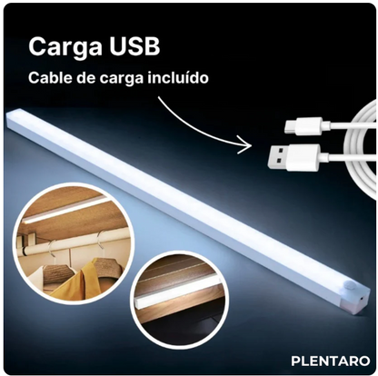 (2x1) Barra de Luz Led con Sensor de Movimiento 50CM