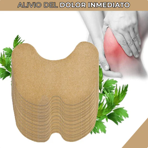 Parches Terapeuticos para el Alivio de Rodillas y Articulaciones