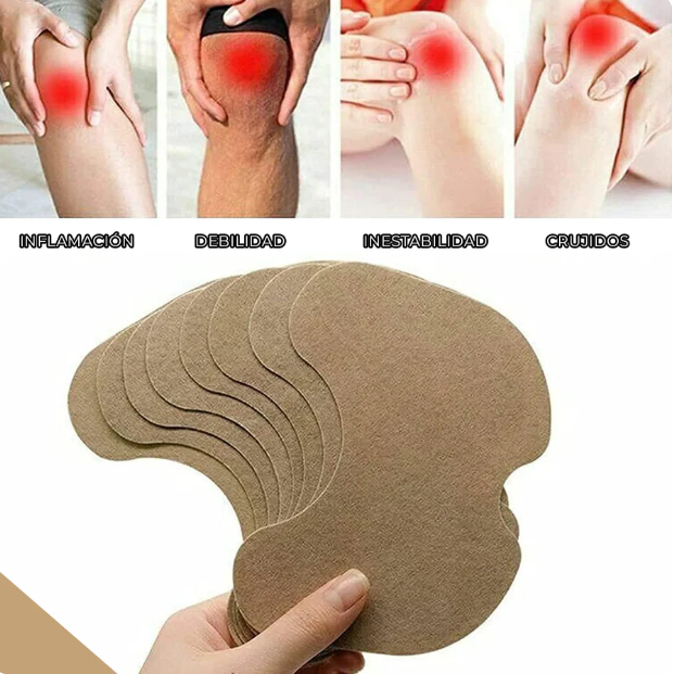 Parches Terapeuticos para el Alivio de Rodillas y Articulaciones