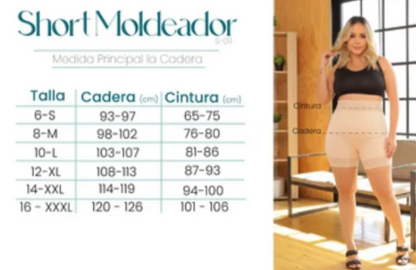Short Reductor de Abdomen - Transforma tu Silueta en Segundos 🔥