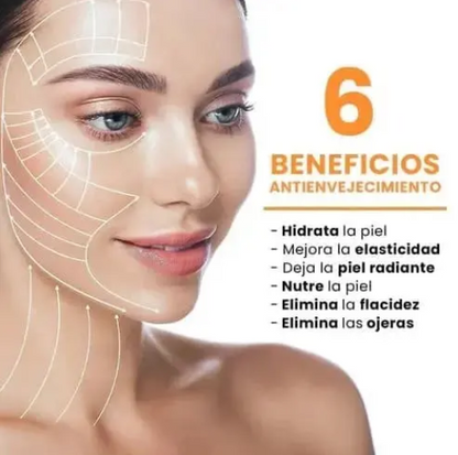 Parches de Mascarilla Soluble de Colágeno Hidrolizado (Incluye Spray de Colágeno)