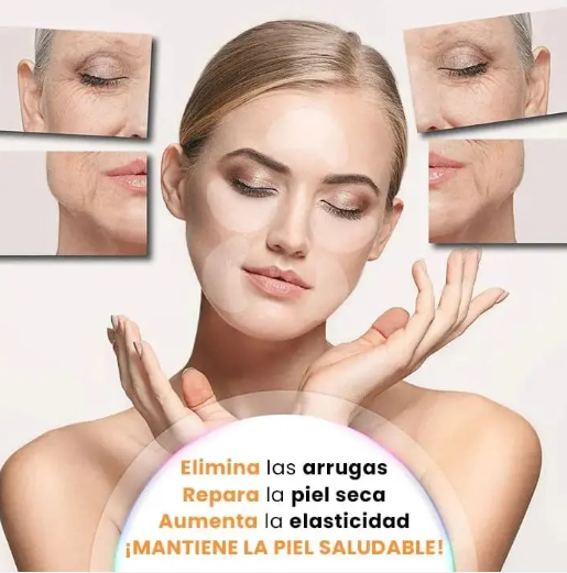 Parches de Mascarilla Soluble de Colágeno Hidrolizado (Incluye Spray de Colágeno)