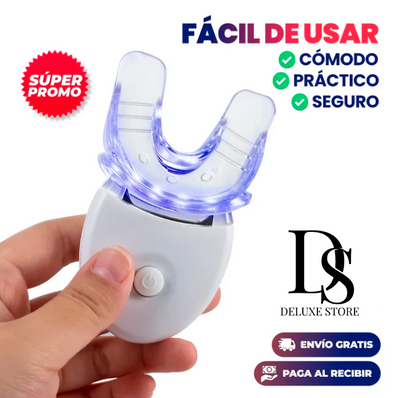 Kit Blanqueador Dental Pro de Rayos UV (Blanqueamiento en Casa)