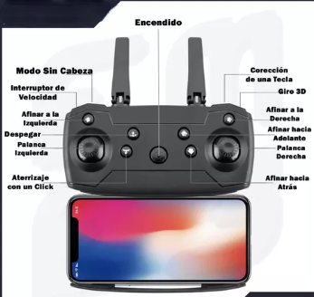 MINI DRON E88 PROFESIONAL
