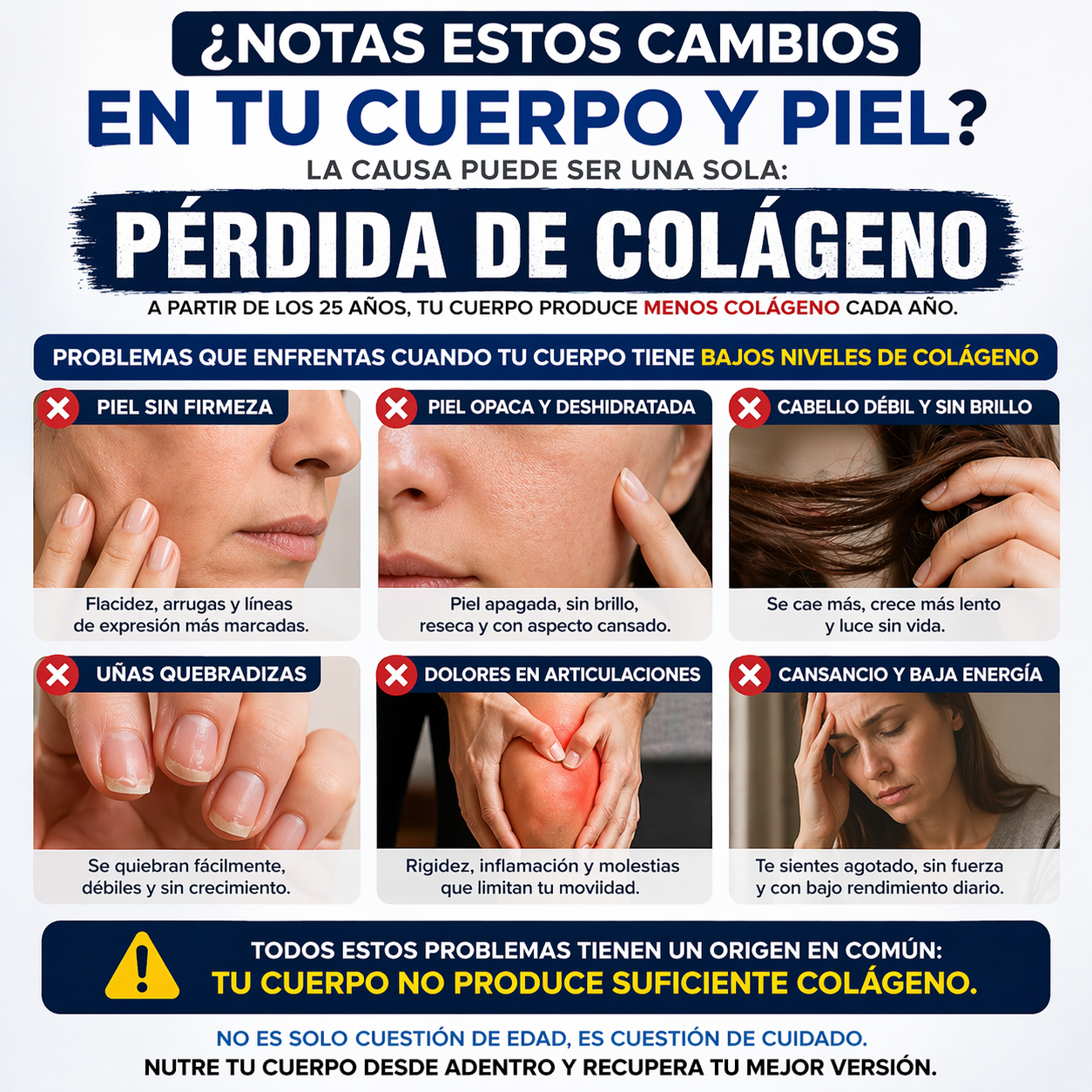 NEOCELL COLLAGEN BIO-PEPTIDES Vital y Fuerza Diaria