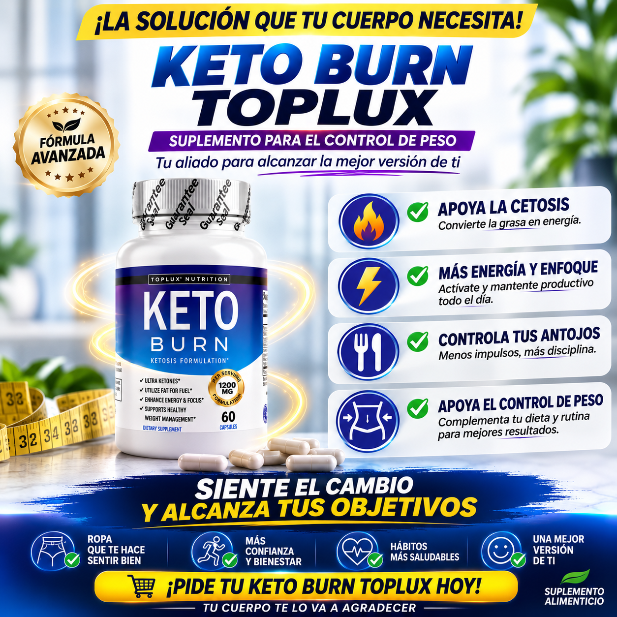 KETO Suplemento para el Control de Peso