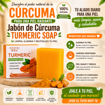 Jabón de Cúrcuma TURMERIC SOAP