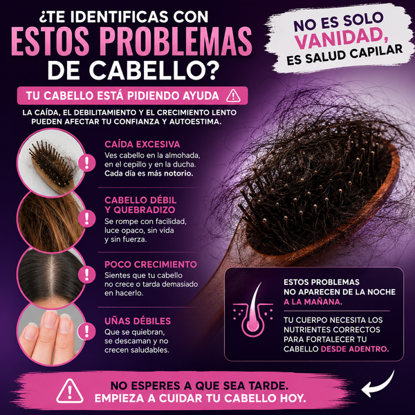 VitaCabello Fuerte Crecimiento Natural