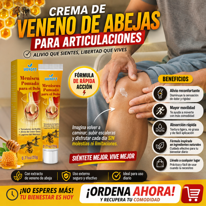 Crema de Veneno de Abejas para Articulaciones