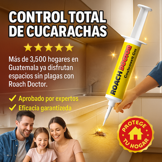 Roach Doctor - Gel para Eliminar Cucarachas