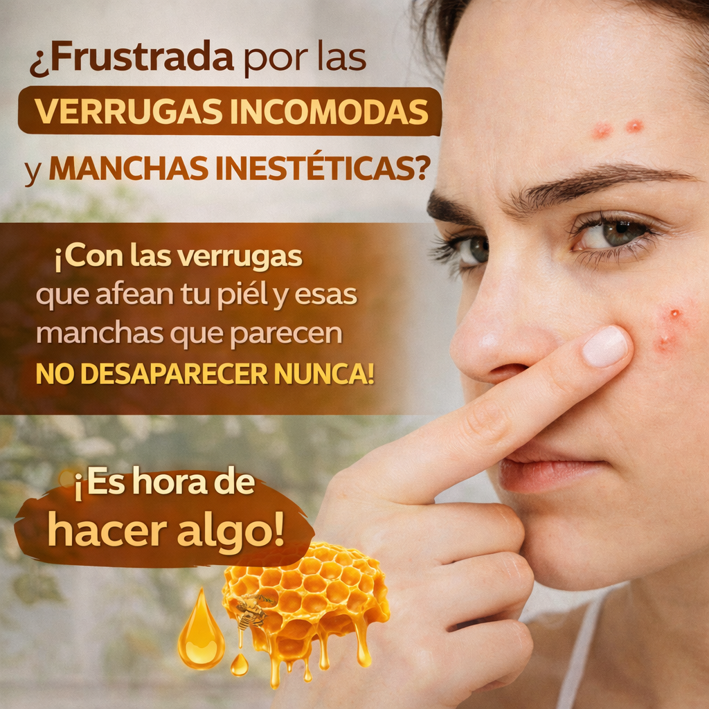 Spray Veneno de Abeja Reparador de Piel y Verrugas
