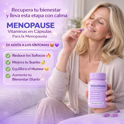 MENOPAUSE Vitaminas en Capsulas Para la Menopausia